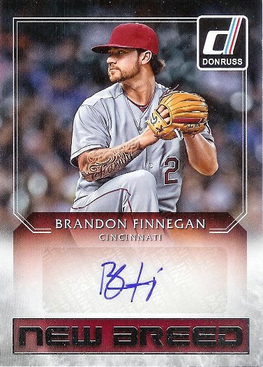 2016 Donruss New Breed Autographs #NB-BF Brandon Finnegan