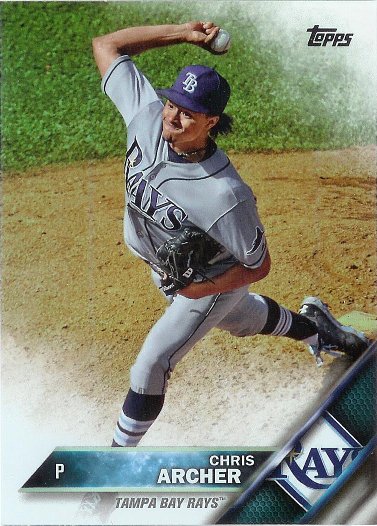2016 Topps Rainbow Foil #521 Chris Archer