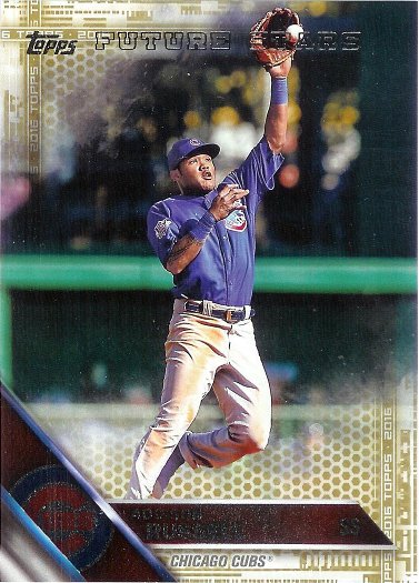 2016 Topps Gold #562 Addison Russell FS
