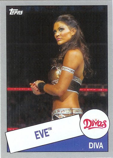 2015 Topps Heritage WWE Silver #51 Eve