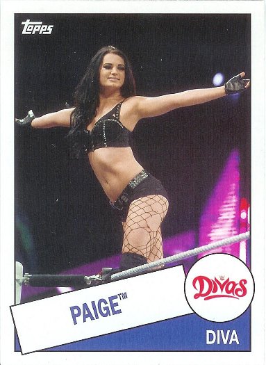 2015 Topps Heritage WWE #60 Paige