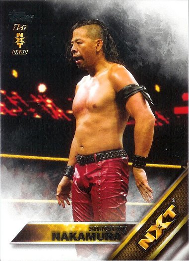 2016 Topps WWE NXT Prospects #14 Shinsuke Nakamura