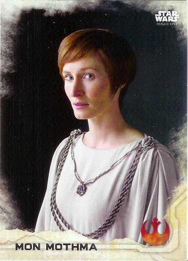 2016 Topps Star Wars Rogue One #8 Mon Mothma