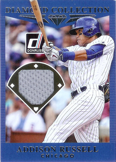 2017 Donruss Diamond Collection Relics #71 Addison Russell