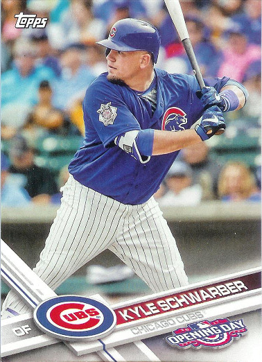 2017 Topps Opening Day #150 Kyle Schwarber
