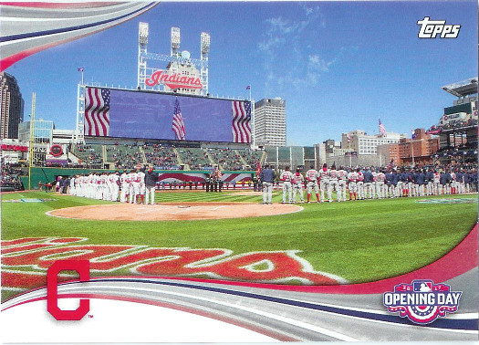 2017 Topps Opening Day At The Ballpark #ODB-14 Cleveland Indians