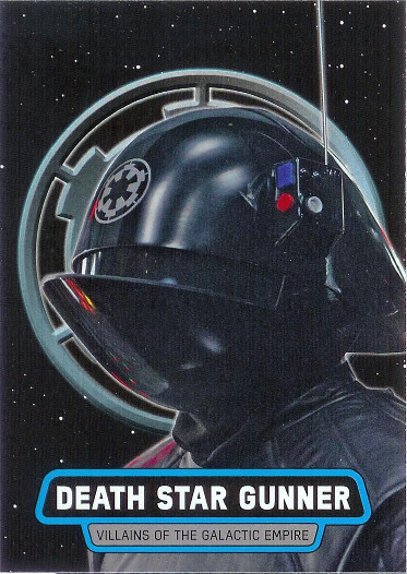 2017 Topps Star Wars Rogue One Villains of The Galactic Empire #VG-8 Death Star Gunner