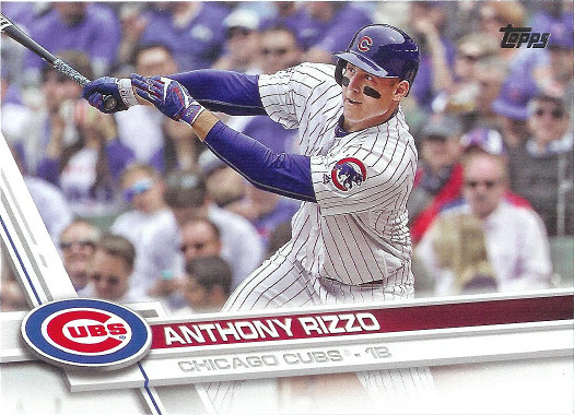 2017 Topps #500 Anthony Rizzo