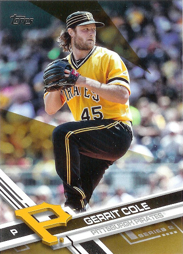 2017 Topps Gold #587 Gerrit Cole