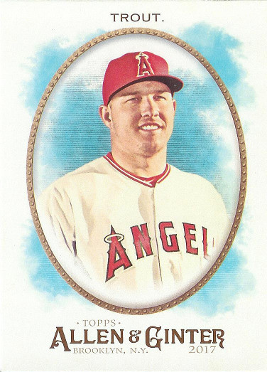 2017 Allen & Ginter #10 Mike Trout