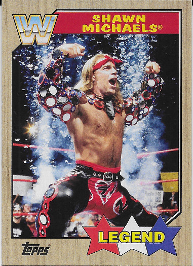 2017 Topps Heritage WWE #94 Shawn Michaels