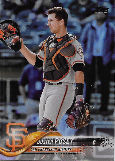 2018 Topps Rainbow Foil #250 Buster Posey