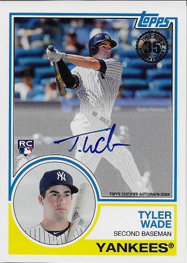 2018 Topps 1983 Topps Autographs #83A-TW Tyler Wade RC