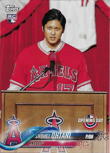 2018 Topps Opening Day #200 Shohei Ohtani RC