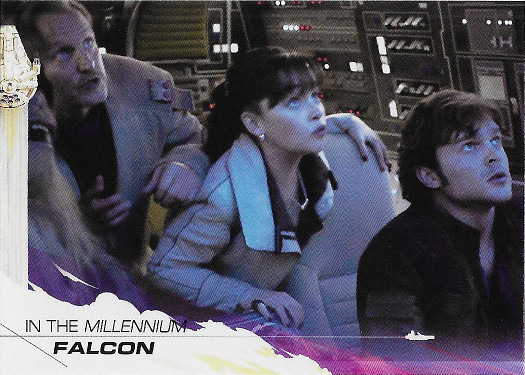 2018 Topps Solo: A Star Wars Story #76 In the Millennium Falcon