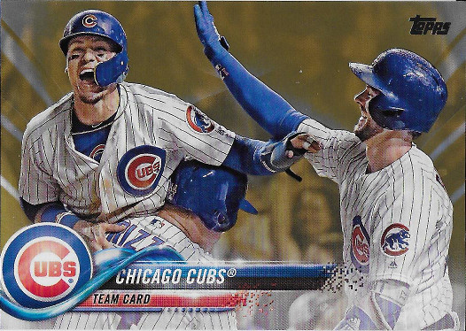 2018 Topps Gold #399 Chicago Cubs TC