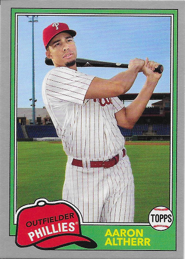 2018 Topps Archives Silver #276 Aaron Altherr