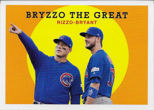 2018 Topps Archives #302 Kris Bryant / Anthony Rizzo