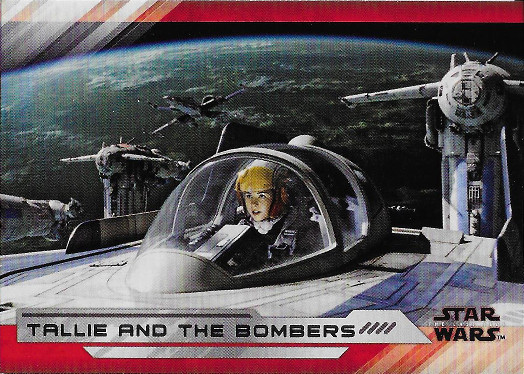 2018 Topps Star Wars The Last Jedi #6 Tallie and the Bombers