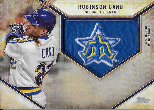 2019 Topps Retro Hat Manufactured Logo Patches #RHLP-RC Robinson Cano