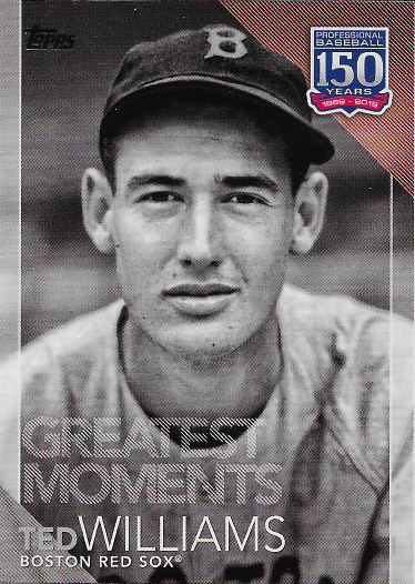 2019 Topps 150 Years of Professional Baseball #150-32 Ted Williams