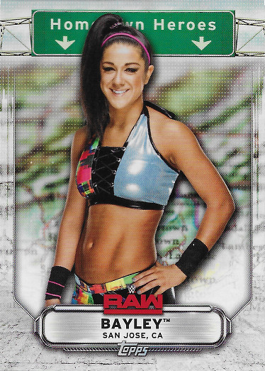 2019 Topps WWE Raw Hometown Heroes #HH-4 Bayley