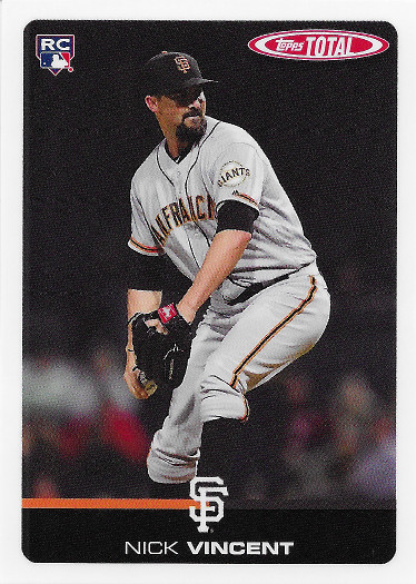 2019 Topps Total #270 Nick Vincent RC