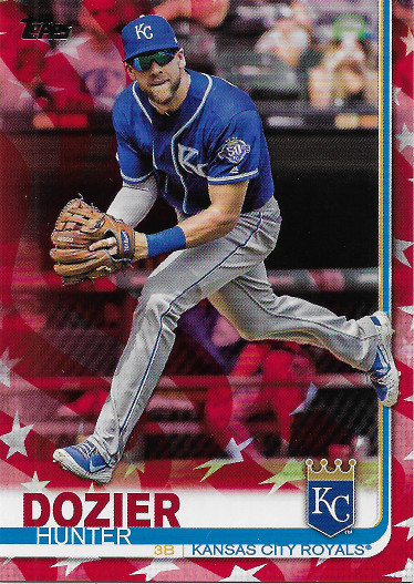 2019 Topps Independence Day #690 Hunter Dozier
