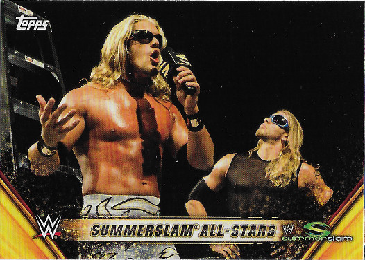 2019 Topps WWE SummerSlam Mr. SummerSlam #MSS-11 8/27/00 Edge & Christian Retain the Tag Team Championship in the First TLC Match