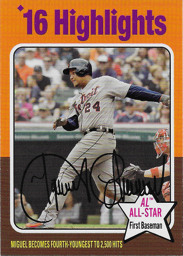 2019 Topps Archives #312 Miguel Cabrera SP