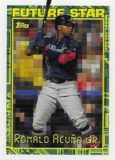 2019 Topps Archives 1994 Future Stars #94FS-15 Ronald Acuña Jr.

