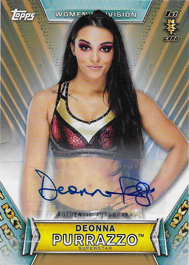 2019 Topps WWE Women's Division Autograph Bronze #A-DP Deonna Purrazzo