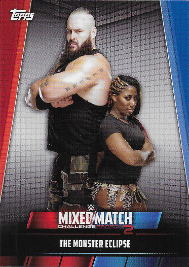 2019 Topps WWE Women's Division Mixed Match Challenge Season 2 #MMC-1 The Monster Eclipse