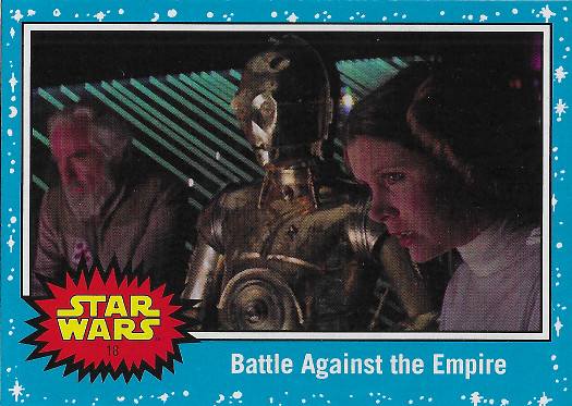 2019 Topps Star Wars: Journey to The Rise of Skywalker #18 Battle Against the Empire