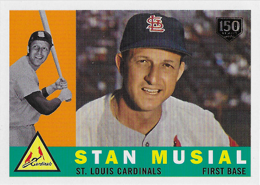 2019 Topps Iconic Card Reprints 150th Anniversary #ICR-23 Stan Musial