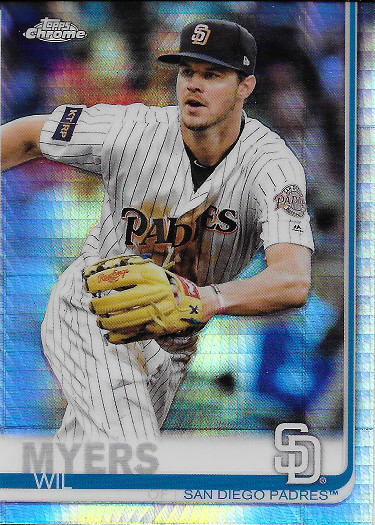 2019 Topps Chrome Prism Refractor #153 Wil Myers