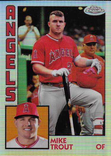 2019 Topps Chrome 1984 Topps #84TC-17 Mike Trout