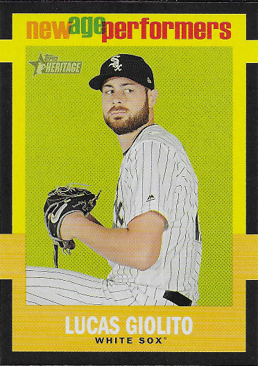 2020 Topps Heritage New Age Performers #NAP-6 Lucas Giolito