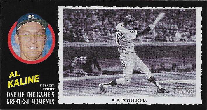 2020 Topps Heritage 1971 Topps Greatest Moments Box Toppers #18 Al Kaline