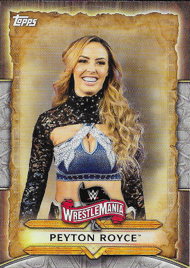 2020 Topps WWE Road to Wrestlemania WrestleMania Roster #WM-37 Peyton Royce