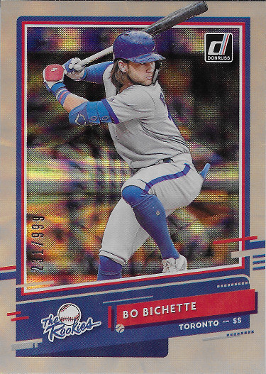 2020 Donruss The Rookies #R-6 Bo Bichette