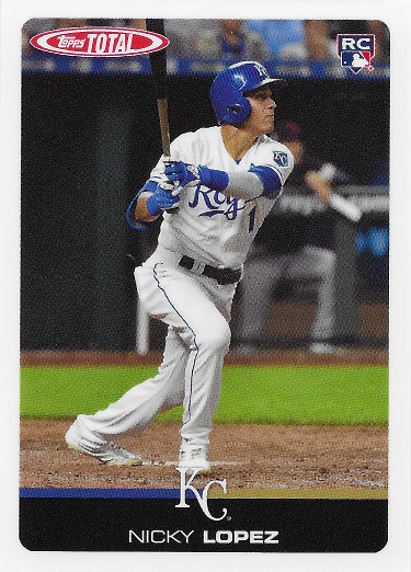 2019 Topps Total #552 Nicky Lopez RC