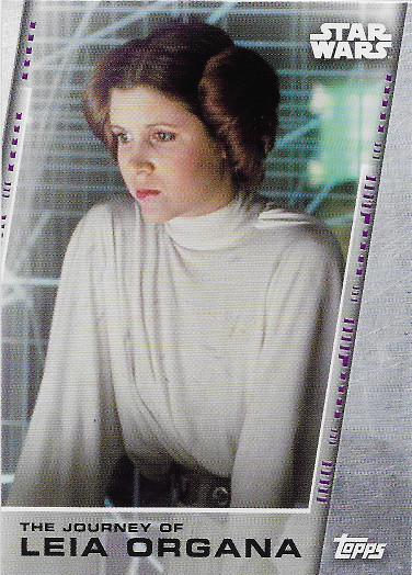 2020 Topps Women of Star Wars The Journey of Leia Organa #JL-3 Following the Battle