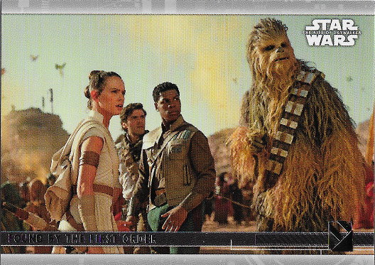 2020 Topps Star Wars The Rise of Skywalker Silver #20 Found by the First Order