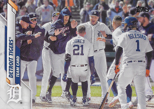 2020 Topps #625 Detroit Tigers