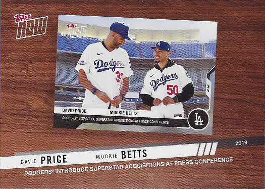 2020 Topps Best of Topps Now #BTN-10 Mookie Betts