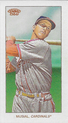 2020 Topps 206 # Stan Musial