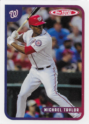 2020 Topps Total #348 Michael Taylor