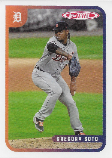 2020 Topps Total #848 Gregory Soto