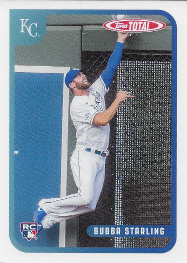 2020 Topps Total #863 Bubba Starling RC